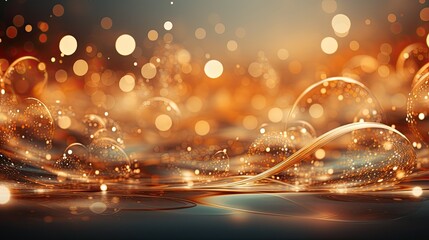 Aufkleber - Swirling, dreamlike bubbles suspended in mid-air create a mesmerizing and enchanting sight with their blur and movement