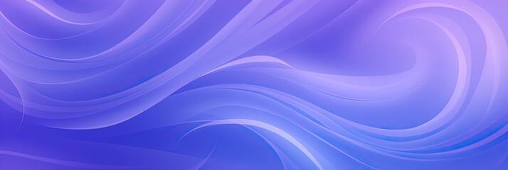 Fototapete - Blue purple wavy lines intertwine and dance across the background in a mesmerizing display of color and movement