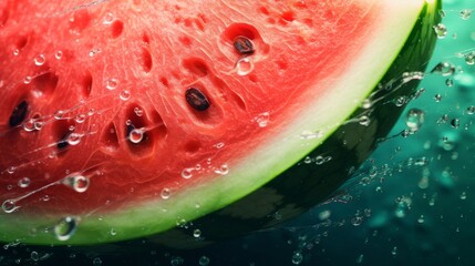 Wall Mural - Fresh watermelon abstract background.	