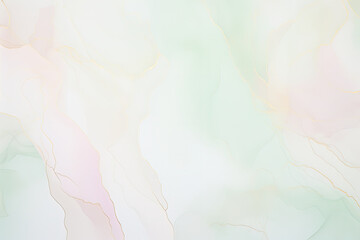 Fototapete - serene white  green background, capturing the essence of beauty and elegance in a harmonious blend of colors