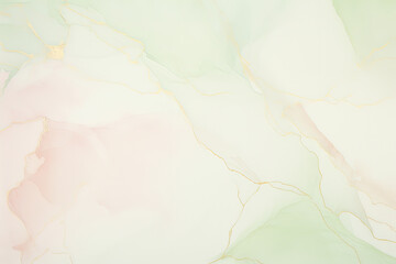 Poster - mesmerizing blend of white and green marble textures, creating a harmonious and elegant backdrop