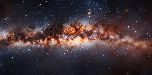 Wall Mural - universe background wallpaper. colorful space galaxy of cosmos.