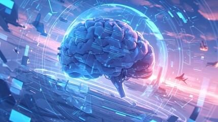 Poster - an experimental mechanism for artificial intelligence (ai). a very nice interface. gui (a user-frien