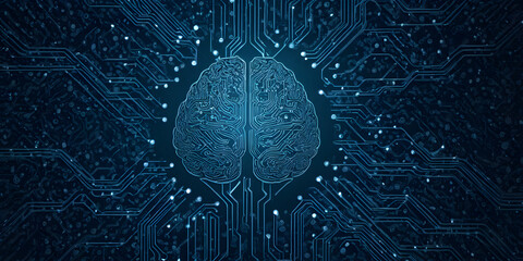 electronic brain circuit board