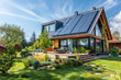 © Daniel - New modern eco friendly passive house with a photovoltaic power roof