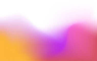 Wall Mural - Colorful light gradients transparent background