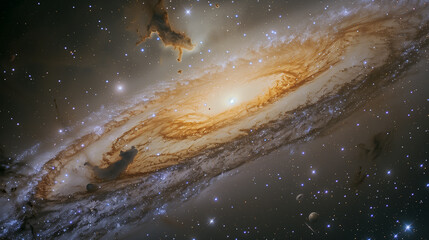 Wall Mural - Outer space, stars, planets, galaxys, photo