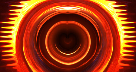 Poster - Energy fire spiral swirl whirl futuristic dynamic power tunnel gate abstract shiny background. Motion Light, flash Lights Background. Science, energetic space cosmos or technology concept