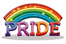 LGBTQ Pride Empathy. Rainbow Gender Identity Colorful Kindness Diversity Flag. Gradient Motley Colored Buffs LGBT Rights Parade Festival Big Dip O’ruby Diverse Gender Illustration