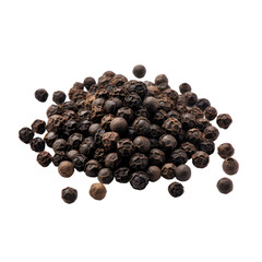 Wall Mural - Black pepper isolated on transparent background