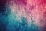 Trendy abstract gradient background with film grain texture template.