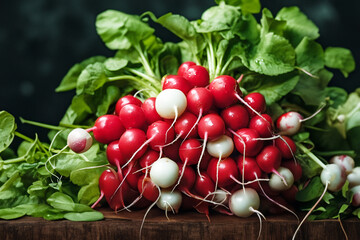 Wall Mural - Freshly Harvested Radish