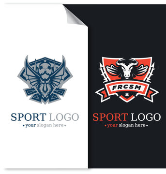 Victorious Visions: Emblematic Sport Logos for Winners