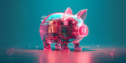 Digitales Sparschwein für den Vermögensaufbau