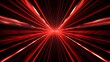 © Zag - red rays symmetric futuristic burst laser abstract cool speed pattern with black background banner