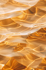 Poster - Abstract background with reflections and caustics. Futuristic background image. Created with Generative AI technology.