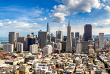 Fototapeta Big Ben - Aerial view of San Francisco