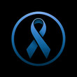 Lazo azul contra el cáncer