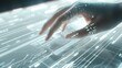 © Aris Suwanmalee - A hand pressing a button on a futuristic screen.