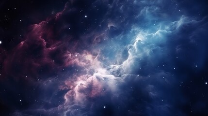 Wall Mural - Galaxy in deep space. Beauty of universe.