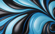 Abstraktes Blau und Schwarz sind helle Muster mit dem Farbverlauf ist die mit Bodenwand-Metallstruktur, weichem Tech-Diagonalhintergrund, schwarz, dunkel, sauber, modern.
