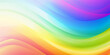 Rainbow wave gradient for LGBIQIA PRIDE. Vector illustration for banner and Background