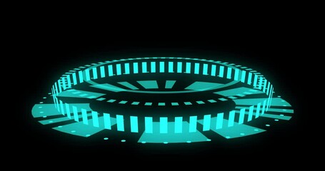 Poster - Animation of scope scanning and data processing
