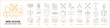 © Graphic S - Web design icons. Web design icon set. Web design line icons. Vector illustration. Editable stroke.