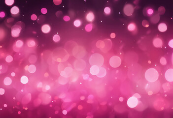 beautiful pink bokeh light effect design
