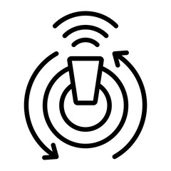 Sticker - Internet Of Things Icon