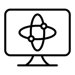 Poster - Quantum Computing Icon