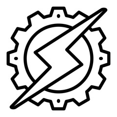 Sticker - Electrical Engineering Icon