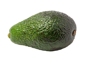 Sticker - natural and fresh avocado green fruit on transparent background