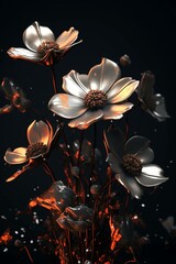 Wall Mural - Flowers