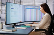 © Andrey Popov - Accountant Using E Invoice Software At Computer