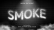 © hafid - white smoke editable text effect