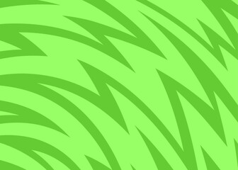 Poster - Abstract background with seamless curved sharp zigzag line pattern