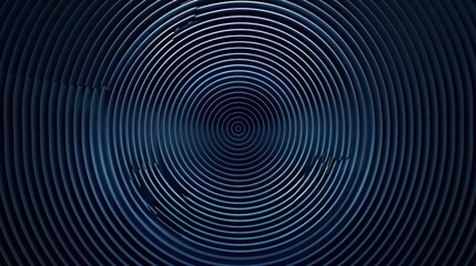 Poster - Hexagonal dark blue navy background texture 