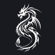 © dhimage - Dragon tattoo design, Dragon tribal, Dragon vector, Dragon illustration. Dragon logo