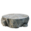 © Sim - Stone round podium rock on transparency background PNG