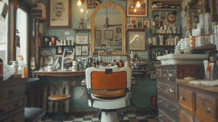 beautiful Barber shop 