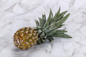 Sweet organic ripe tropical pineapple