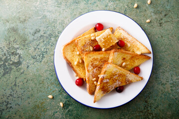 Poster - Traditional homemade French toast