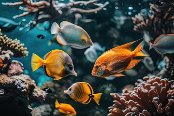  fish in aquarium