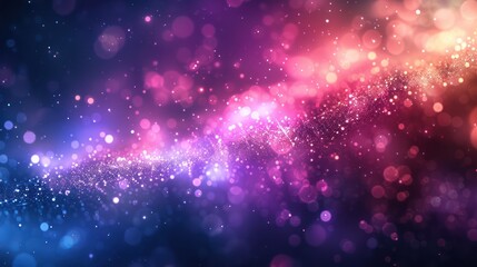 Wall Mural - pink and purple background with bokeh effect.