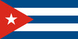 Close-up of red, blue and white national flag of country of Cuba with white star. Illustration made February 24th, 2024, Zurich, Switzerland.
