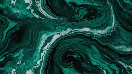  Marble ink emerald green. Green marble pattern texture abstract background. Suitable for background or wallpaper. 