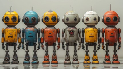 Poster - A collection of robots