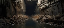 The Opening Of The Deserted Limestone Tunnels.