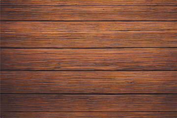 Poster -  Wood texture. Brown wood texture background coming from natural tree. The wooden panel has a beautiful dark pattern, hardwood floor texture.